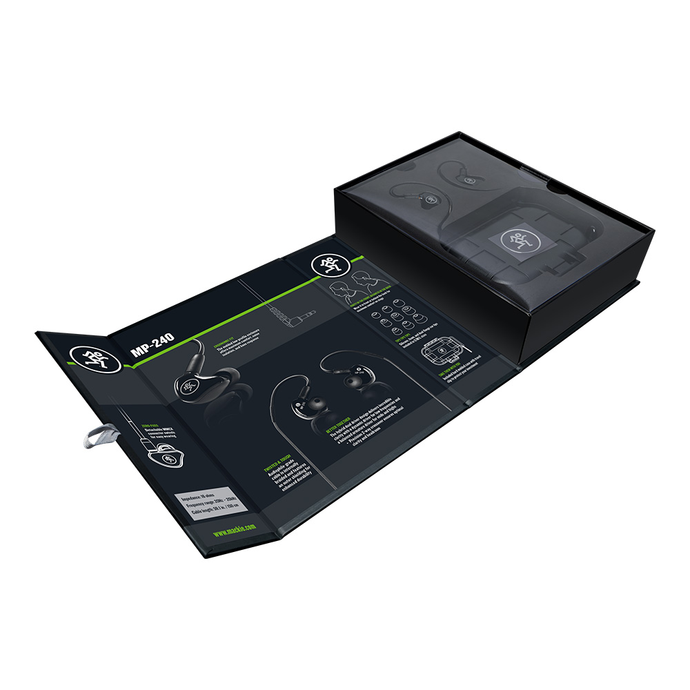 MACKIE MP-240 マッキー イヤホン Amazon.com: Mackie MP-240 Monitor Earphones : Electronics