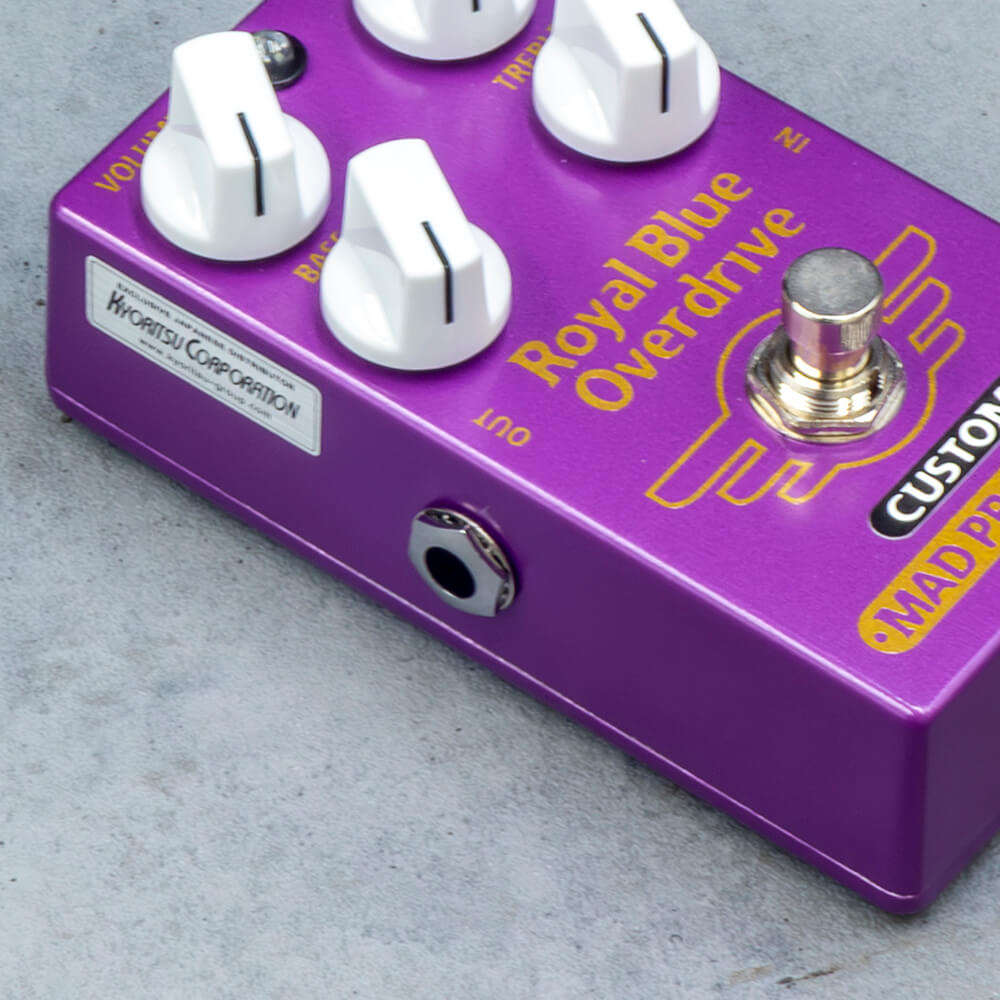 MAD PROFESSOR Royal Blue Overdrive CUSTOM Bluebird Mod