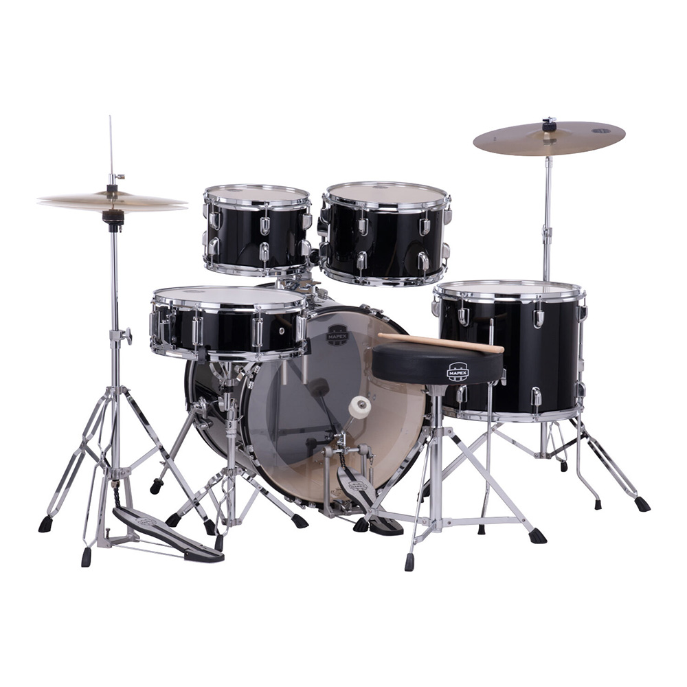 MAPEX Comet Drum Set CM5294FTCDK (Dark Black)｜ミュージックランドKEY