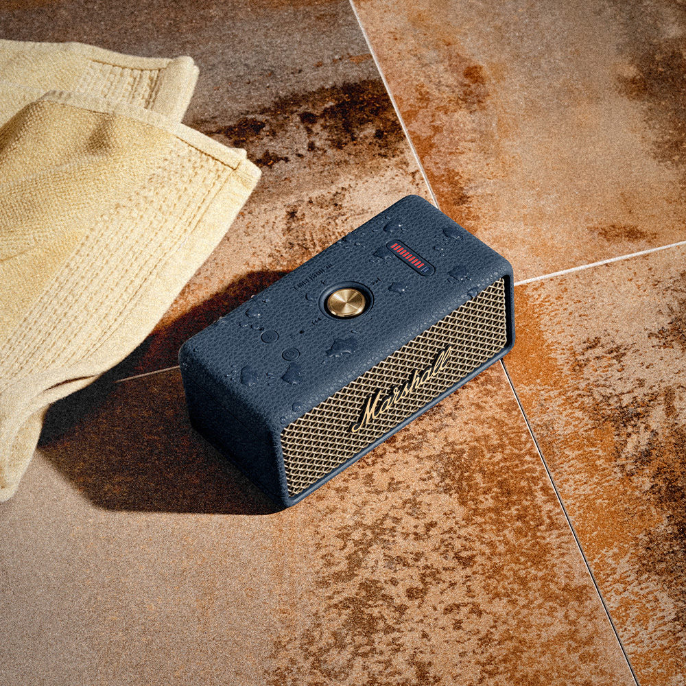 スピーカー・ウーファー Marshall EMBERTON III Amazon.co.jp: Marshall ワイヤレスポータブル防水スピーカー