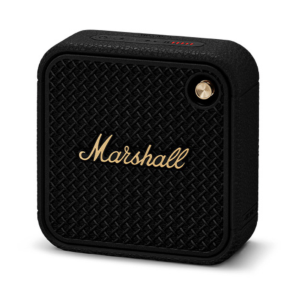 Marshall Willen ケース付き Willen, a small wireless speaker with high-quality sound