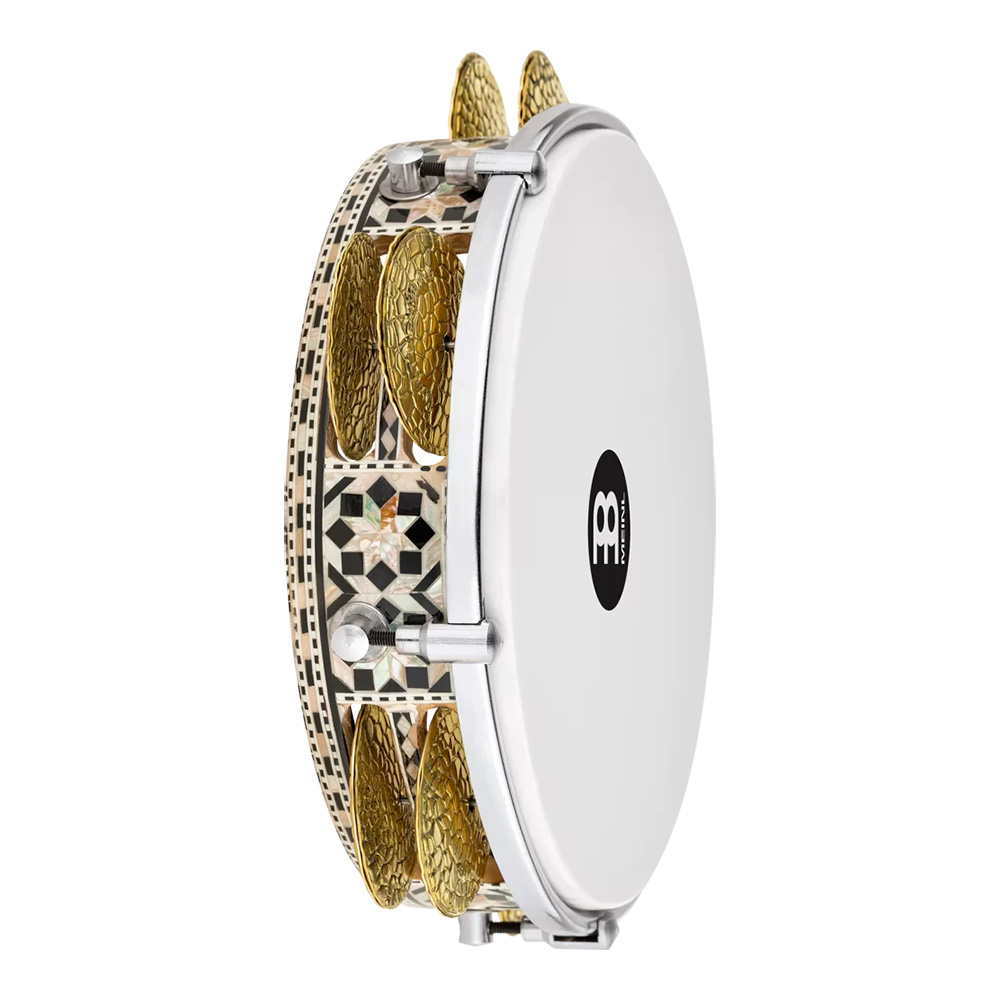 MEINL Artisan Edition Riq Drum / White Burl - Mosaic Royale