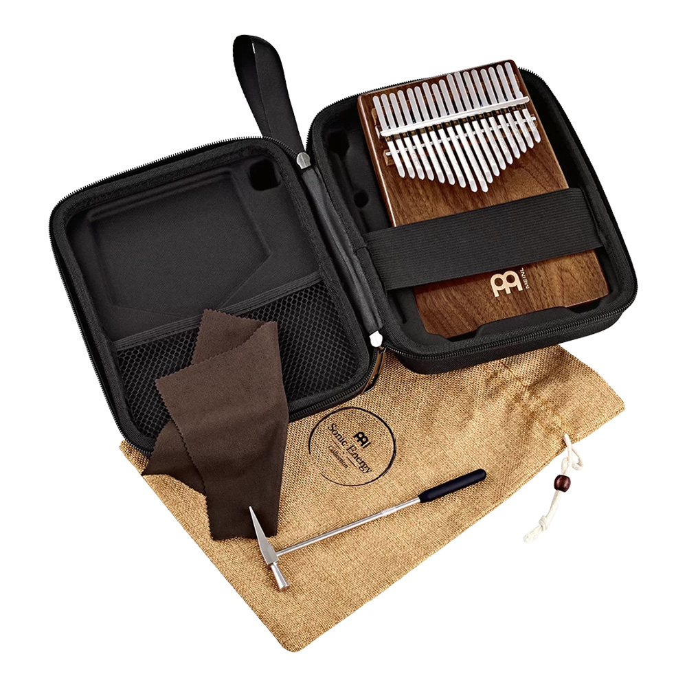 MEINL Sonic Energy 17 notes Solid Kalimba, Black Walnut [KL1701S