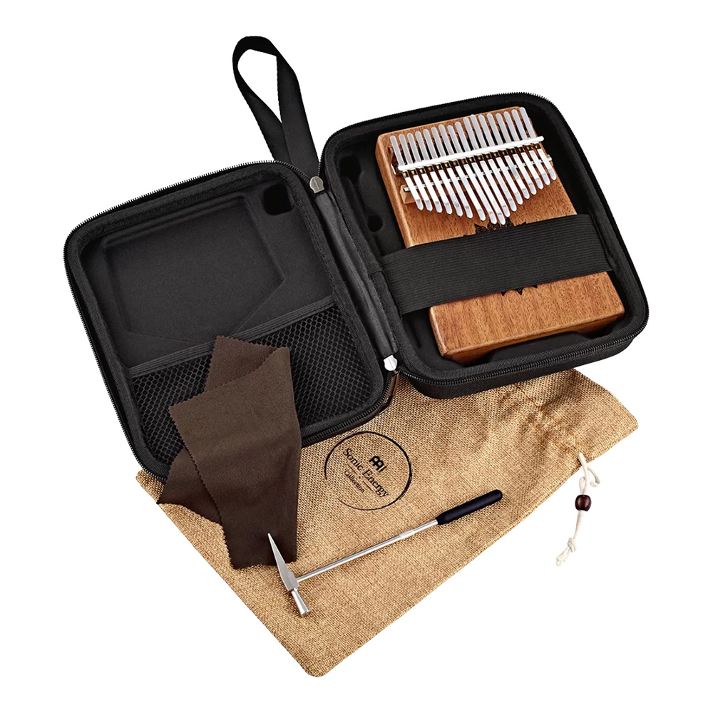 MEINL Sonic Energy 17 notes Sound Hole Kalimba, Mahogany Matte