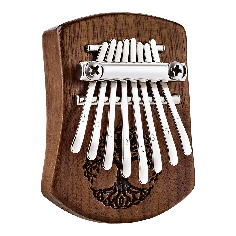 MEINL Sonic Energy 8 notes Mini Kalimba, Tree Of Life, Black MEINL Sonic Energy 8 notes Mini Kalimba, Tree Of Life, Black