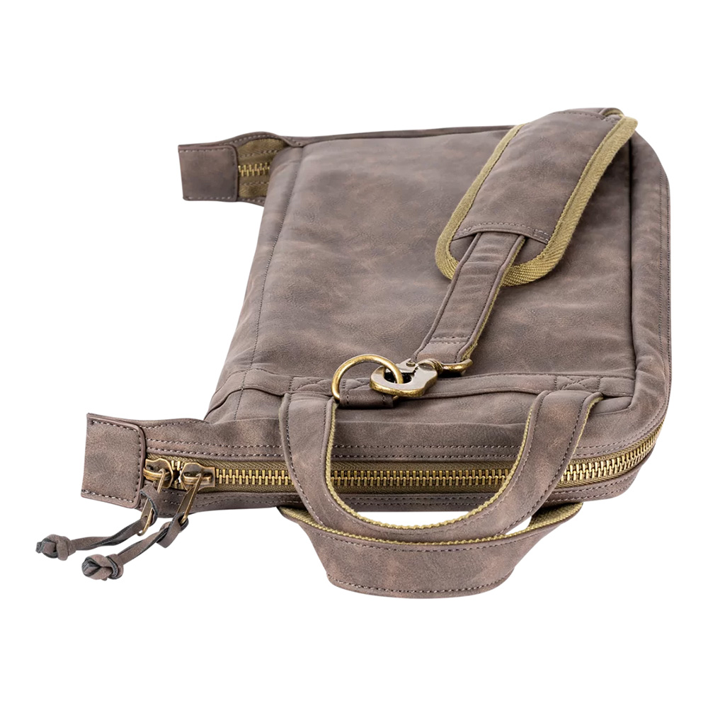 MEINL Vintage Hyde Series Stick Bag - Dark Brown [MVHSDB