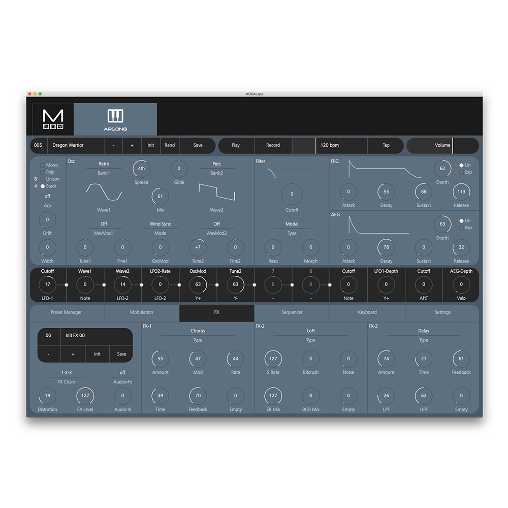 Modal Electronics Argon 8｜ミュージックランドKEY
