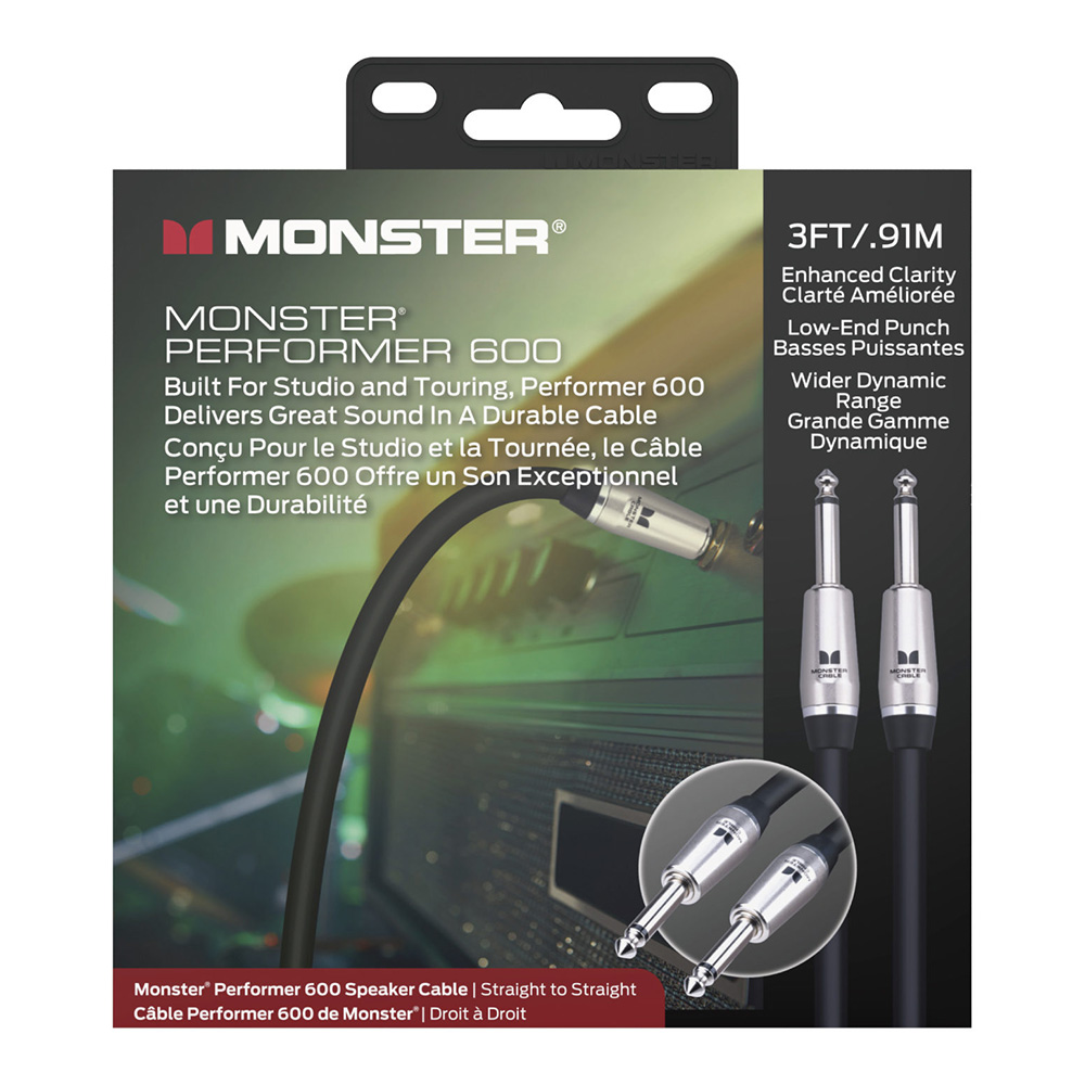 MONSTER P600-S-3 [PERFORMER 600 SPEAKER CABLE 91cm]｜ミュージック