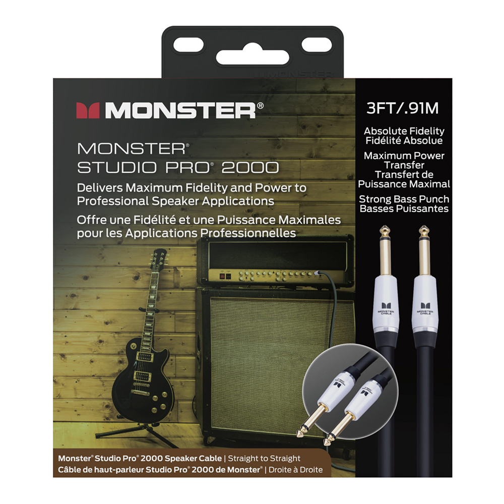 MONSTER SP2000-S-3 [STUDIO PRO 2000 SPEAKER CABLE / 91cm