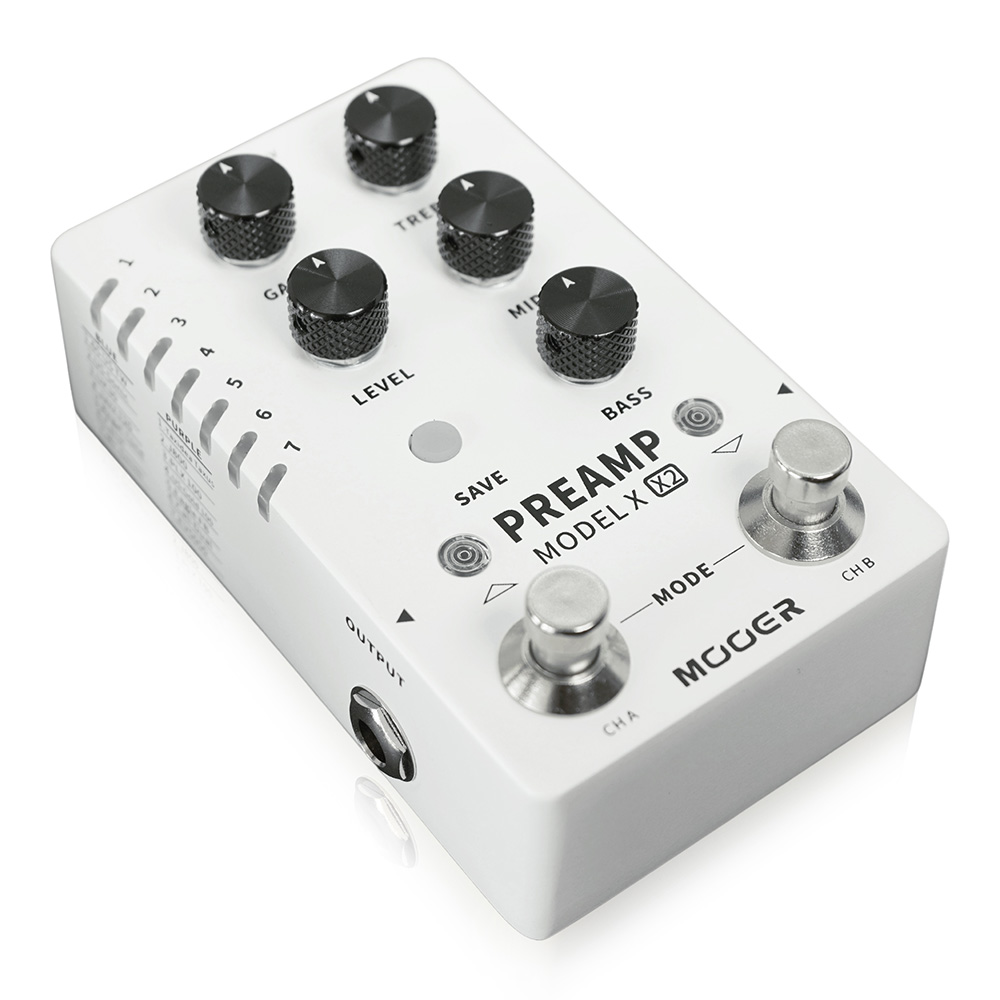 MOOER PREAMP MODEL X2｜ミュージックランドKEY