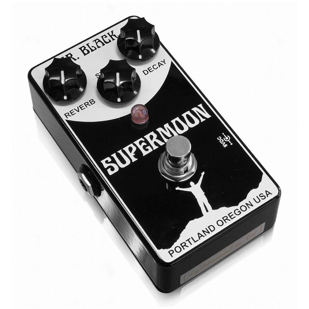 最新作低価幻想的 リバーブ reverb Mr.black super moon ギター