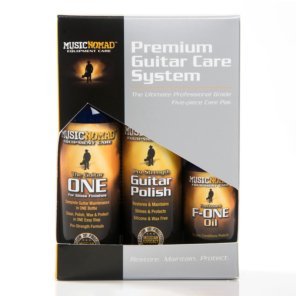MUSIC NOMAD MN108 [Premium Guitar Care Kit - 5 pc]｜ミュージック
