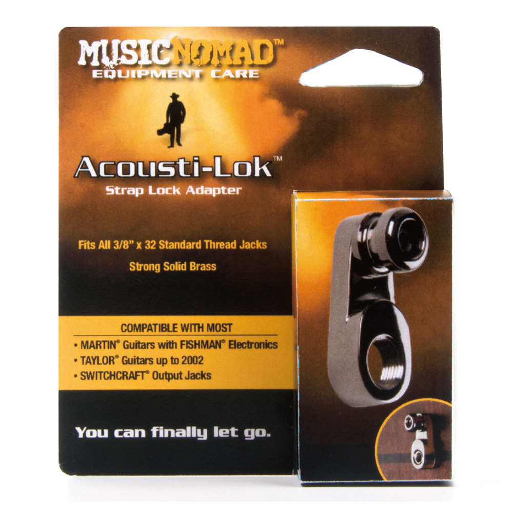 MUSIC NOMAD MN271 [Acousti-Lok Strap Lock Adapter for Metric