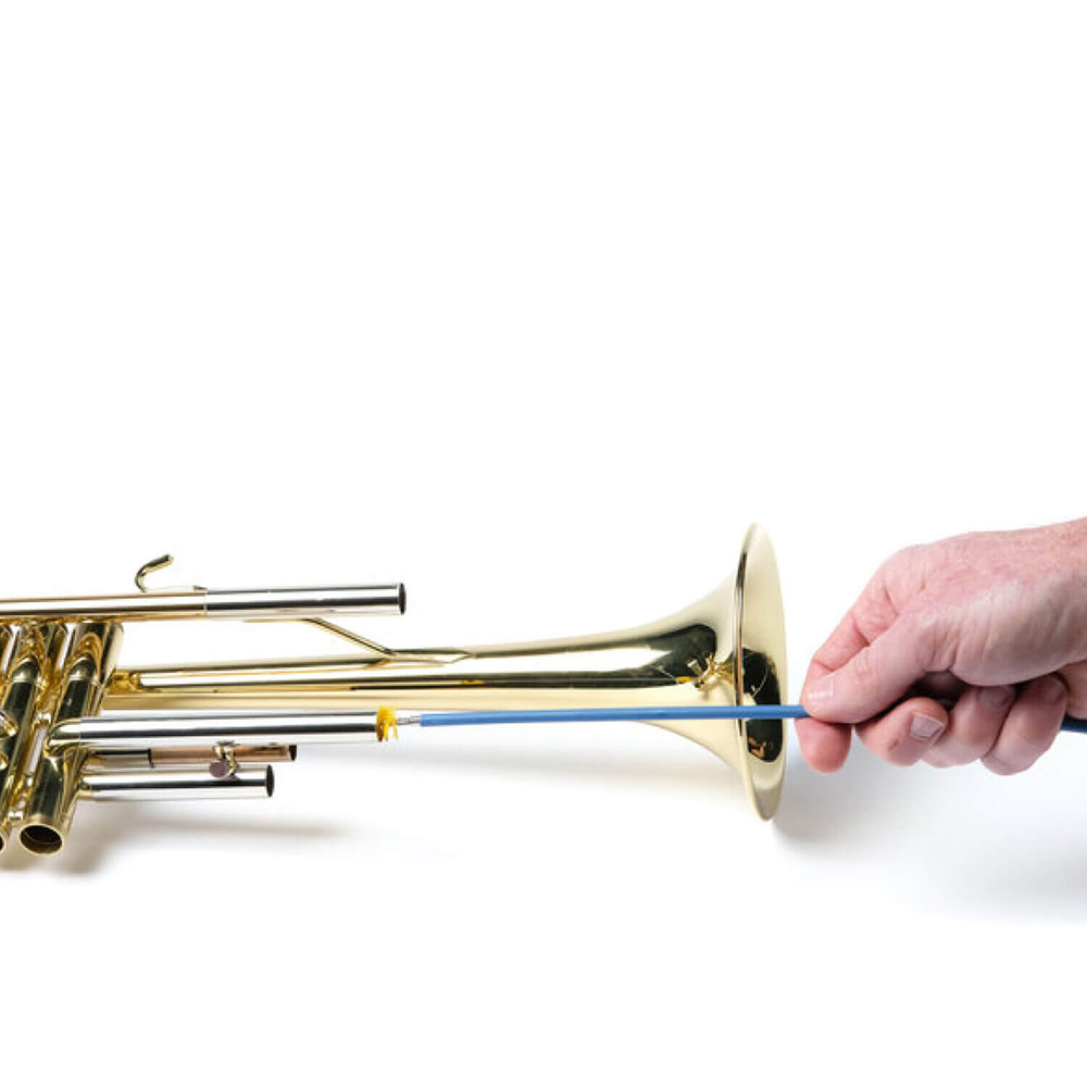 MUSIC NOMAD MN761 [Premium Trumpet Snake Brush - Vinyl Free