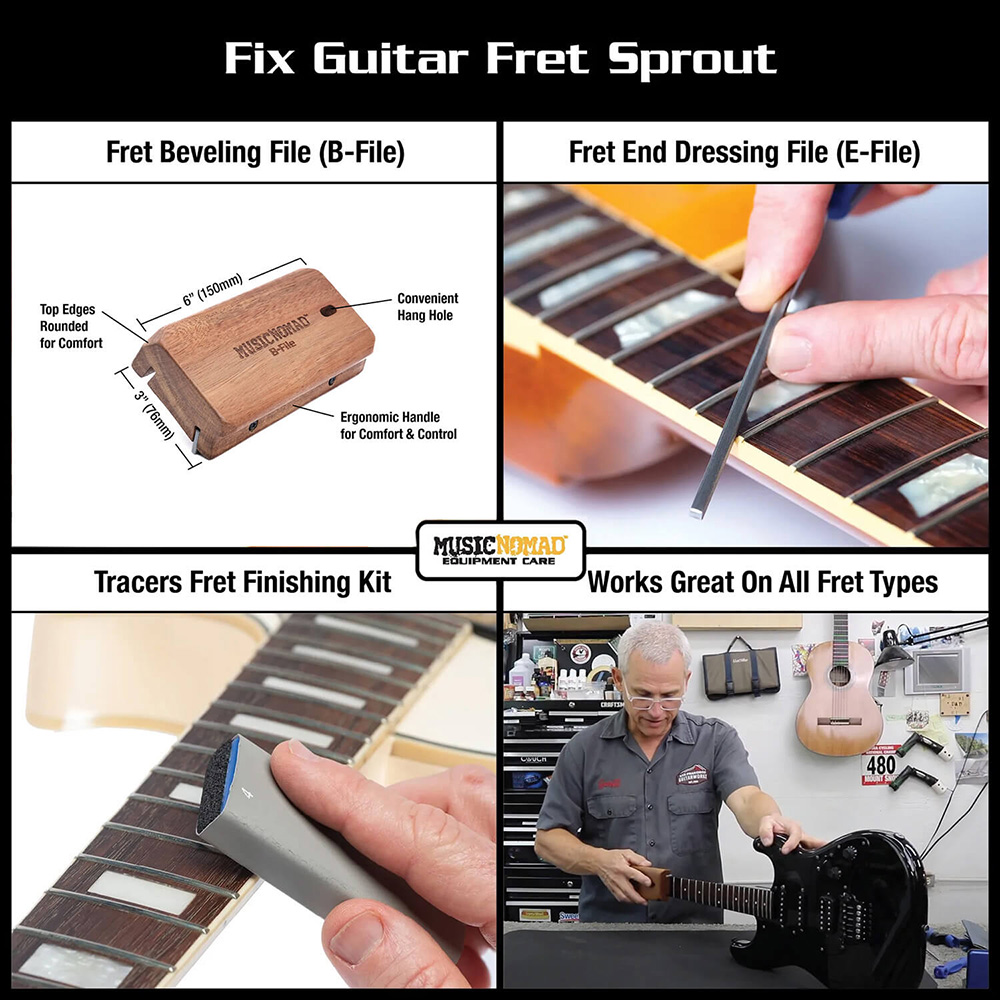 MUSIC NOMAD MN871 [8 pc. Fret Sprout Kit]｜ミュージックランドKEY