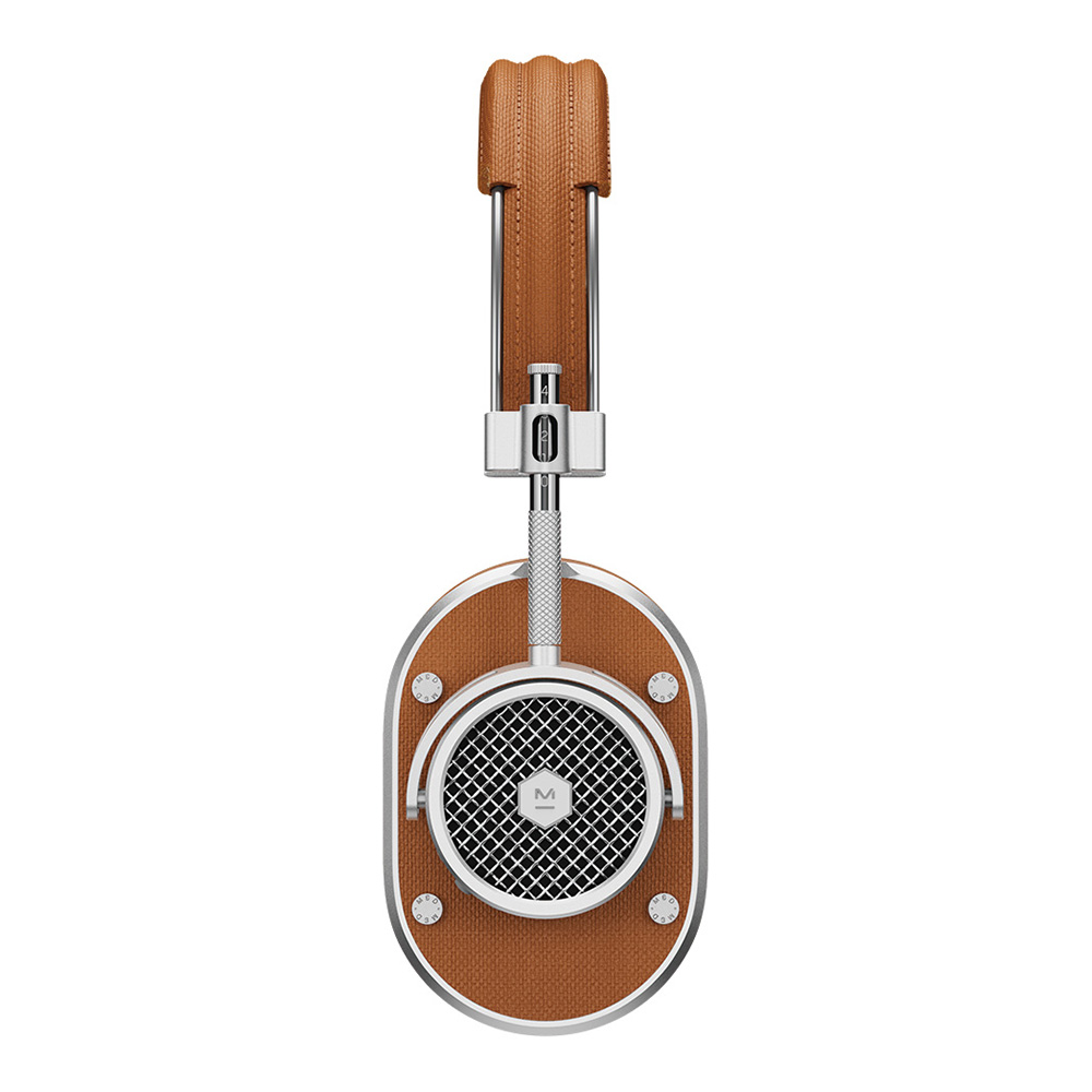 MASTER & DYNAMIC MH40-W Gen 2 Over-Ear Headphones Silver/Brown