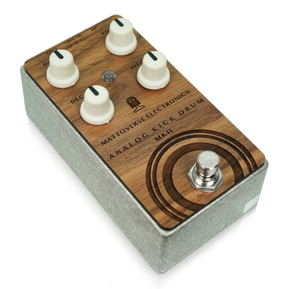 Mattoverse Electronics Analog Kick Drum MKII Custom Walnut