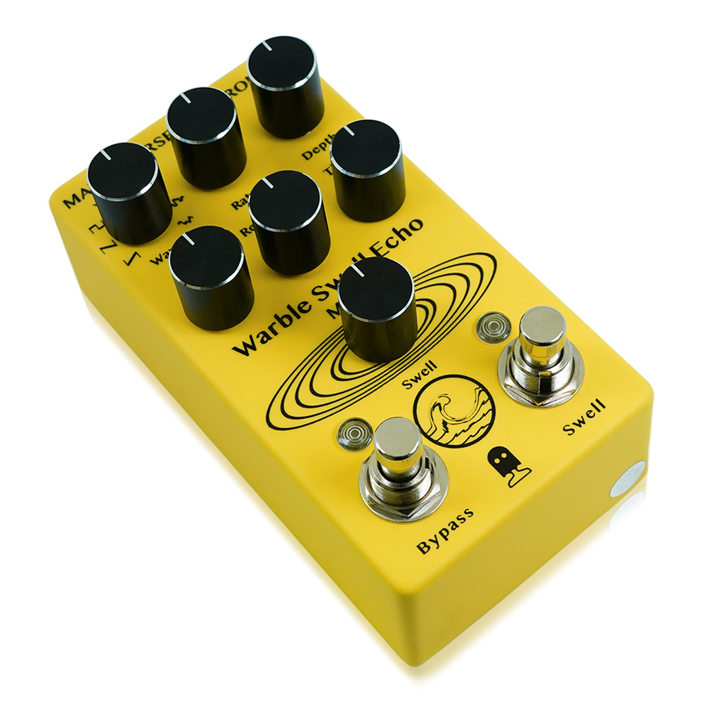 Mattoverse Electronics Warble Swell Echo MKII Yellow