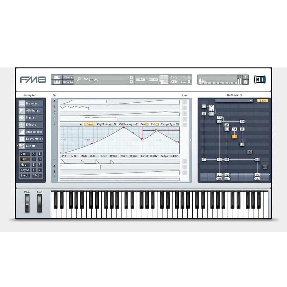 Native Instruments FM8｜ミュージックランドKEY