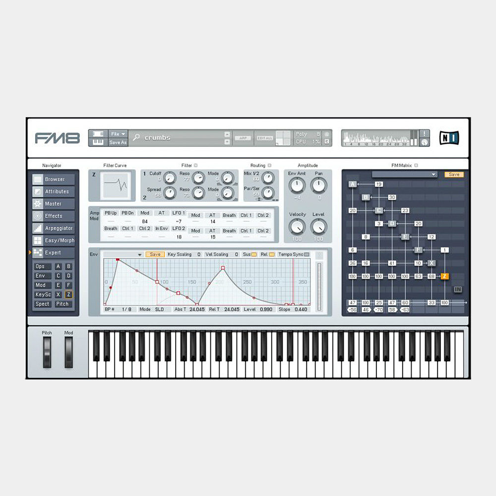 Native Instruments FM8｜ミュージックランドKEY