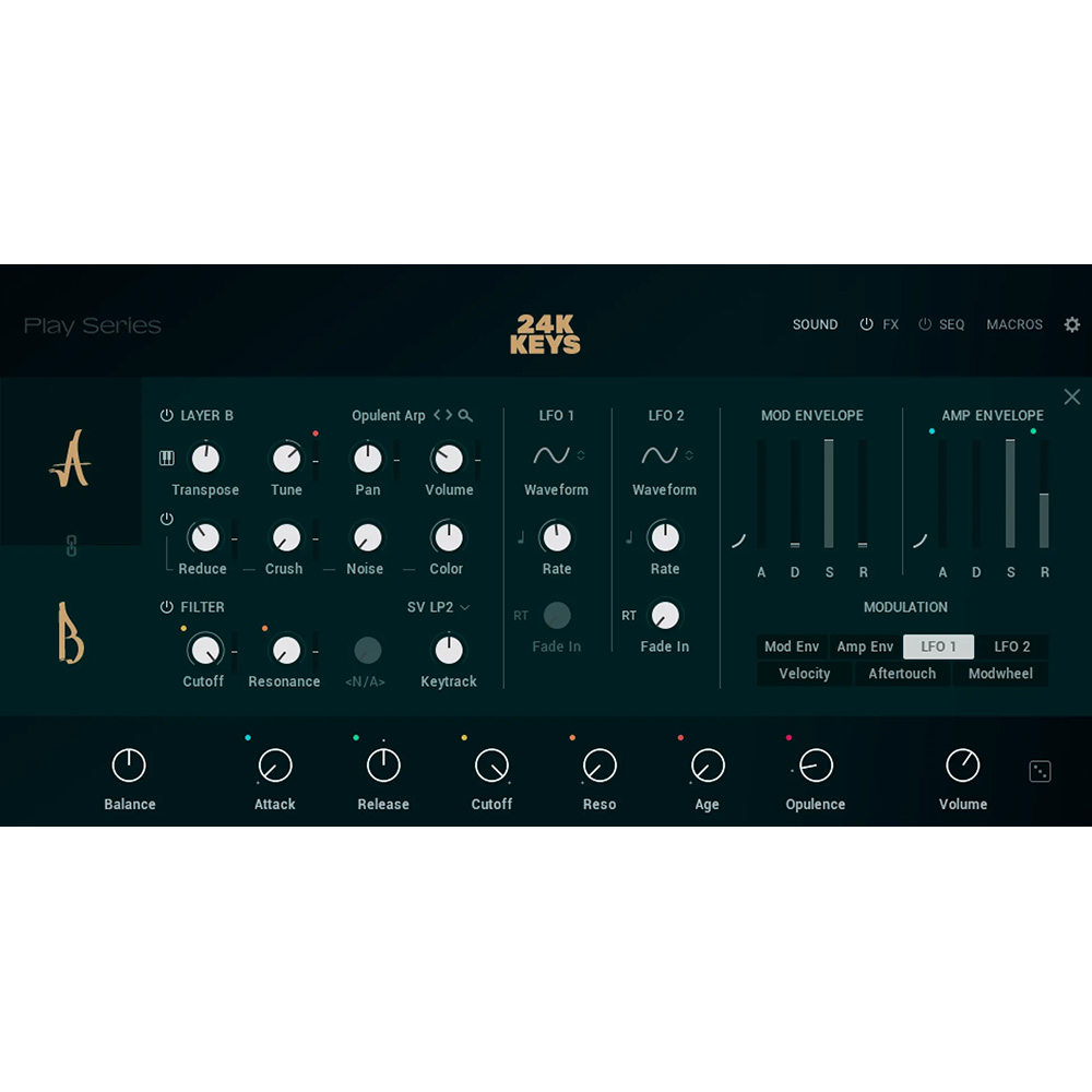 Native Instruments 24K Keys｜ミュージックランドKEY