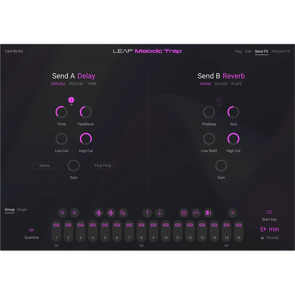 Native Instruments Leap Expansion - Melodic Trap｜ミュージック