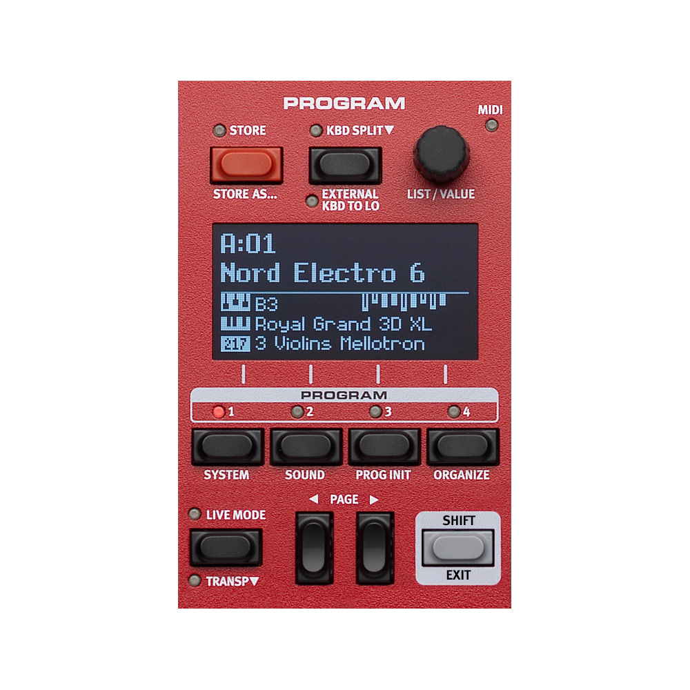 初代　nord electro 73 訳あり Nord (Clavia) Nord Electro 6D 73｜ミュージックランドKEY