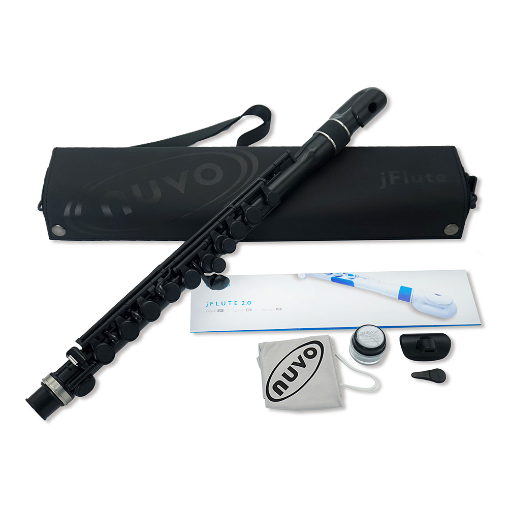 nuvo jFlute 2.0 Black/Black [N220JFBK]｜ミュージックランドKEY
