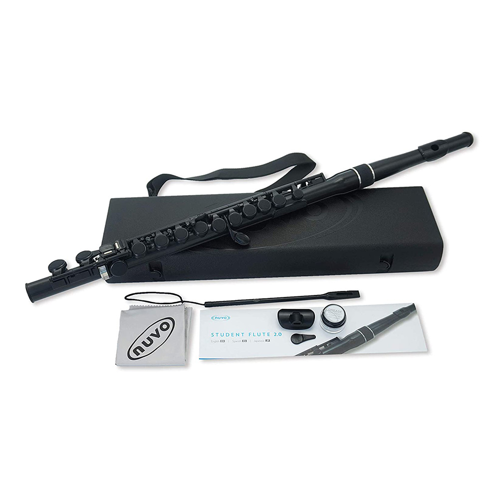 nuvo Student Flute 2.0 Black/Black [N230SFBK]｜ミュージック