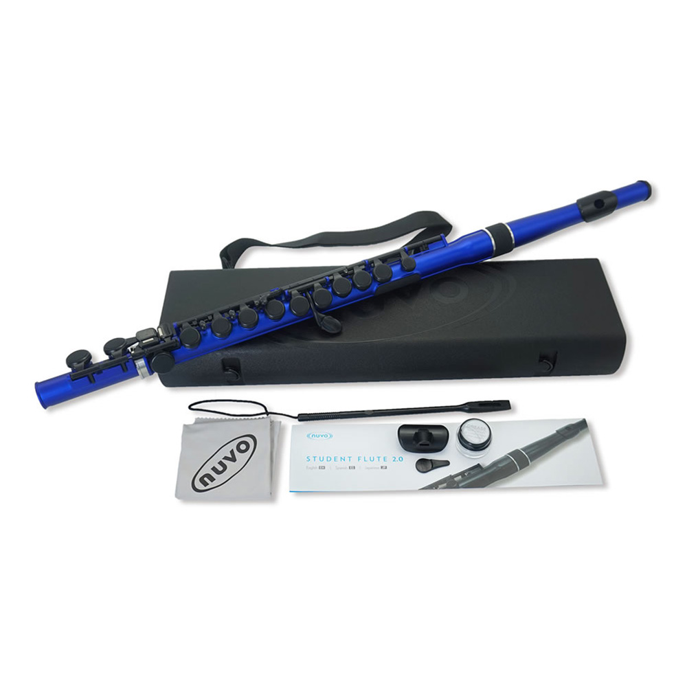 nuvo Student Flute 2.0 Blue/Black [N235SFBB]｜ミュージックランドKEY