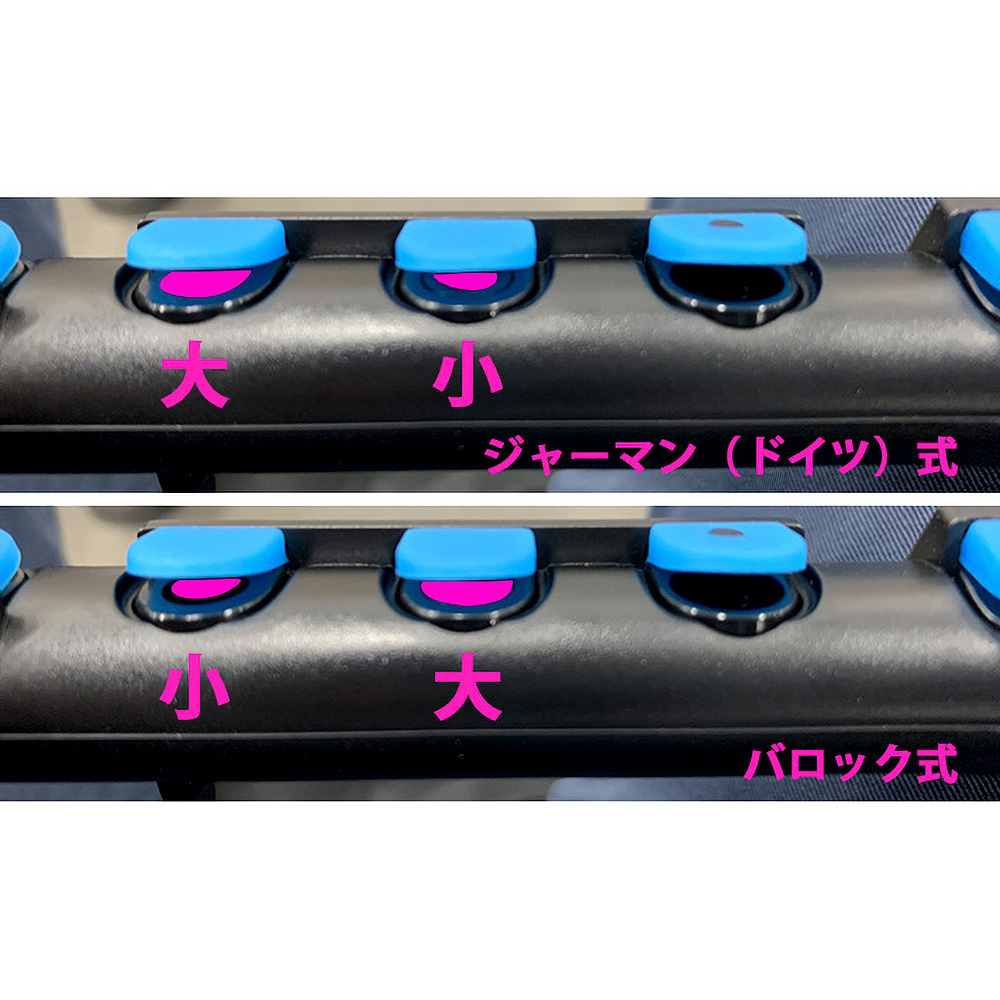 nuvo Recorder+ Black/Blue バロック式 [N320RDBBL-B]｜ミュージック