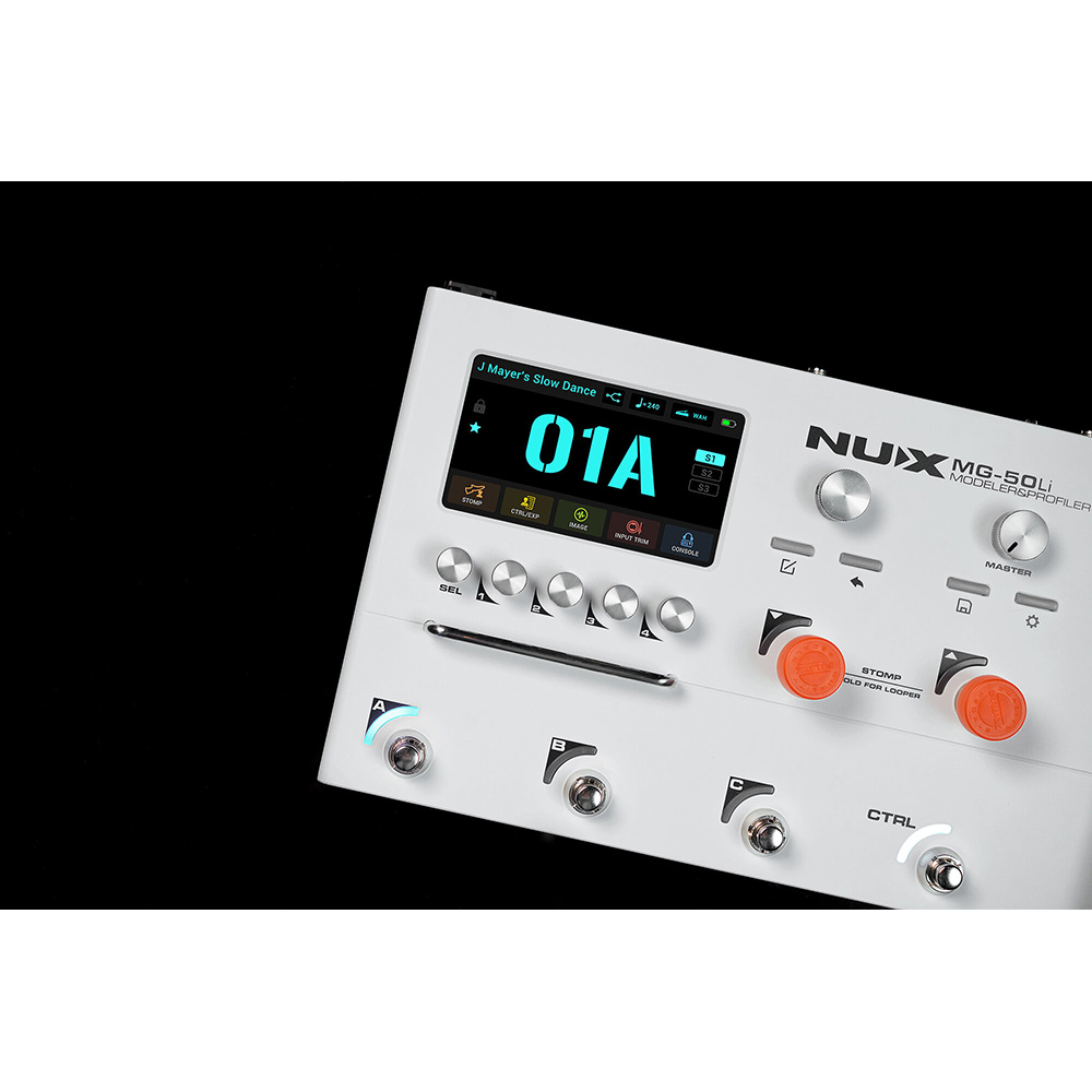 NUX MG-50Li Cloud White｜ミュージックランドKEY