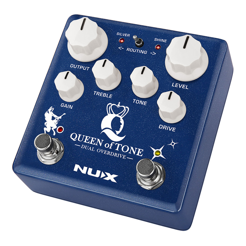 NUX Queen of Tone (NDO-6) -Dual Overdrive-｜ミュージックランドKEY