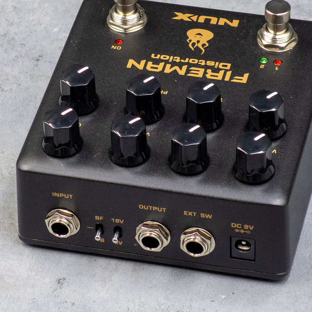 NUX Fireman (NDS-5) -Dual Channel Brown Sound Distortion