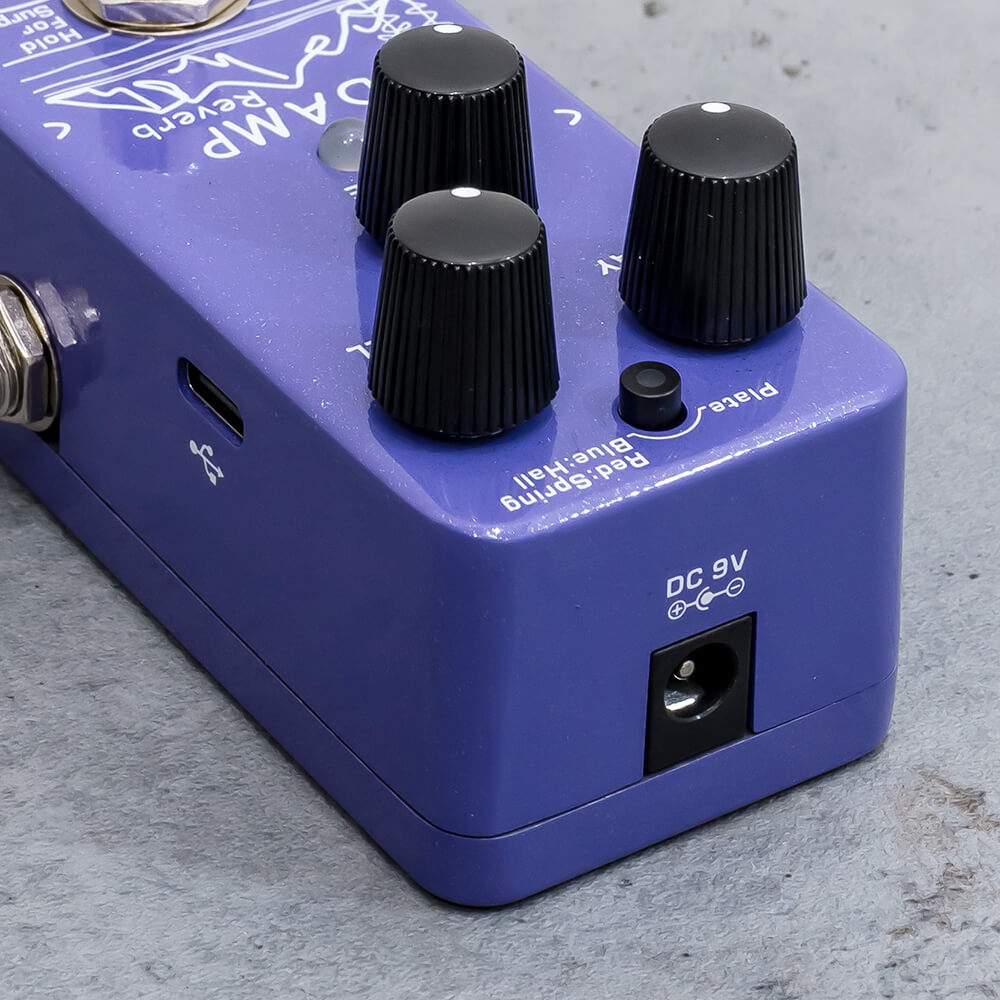 NUX Damp Reverb (NRV-3) -3 Reverb in a mini pedal