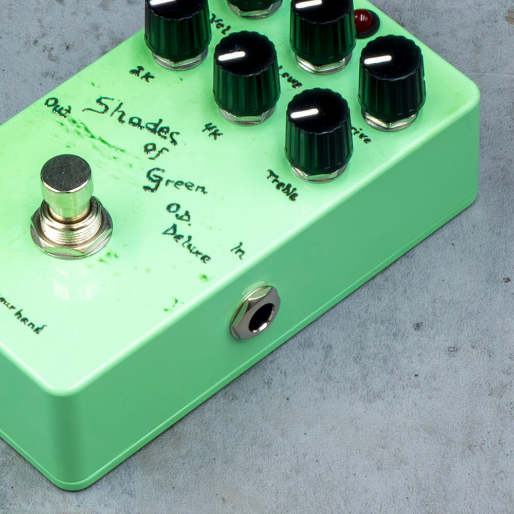 One Control BJFE in your hand series Shades Of Green O.D. Deluxe