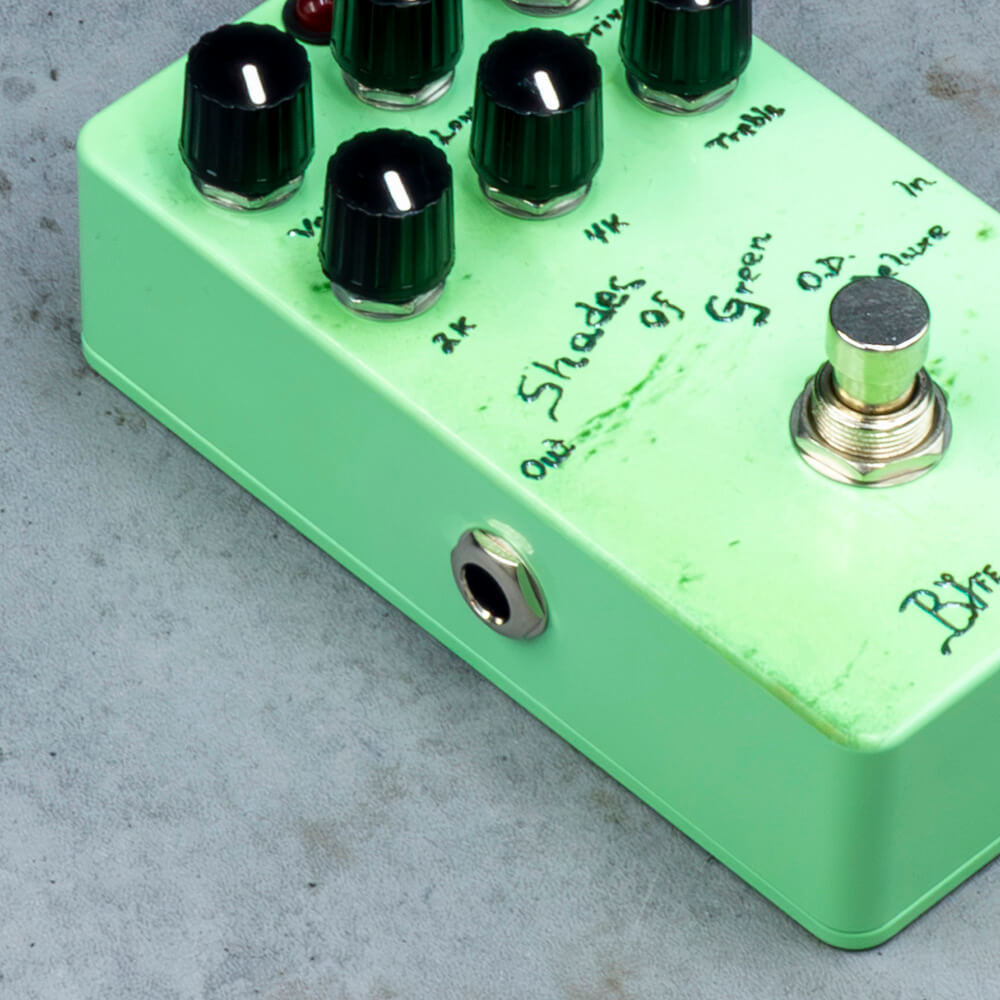 One Control BJFE in your hand series Shades Of Green O.D. Deluxe
