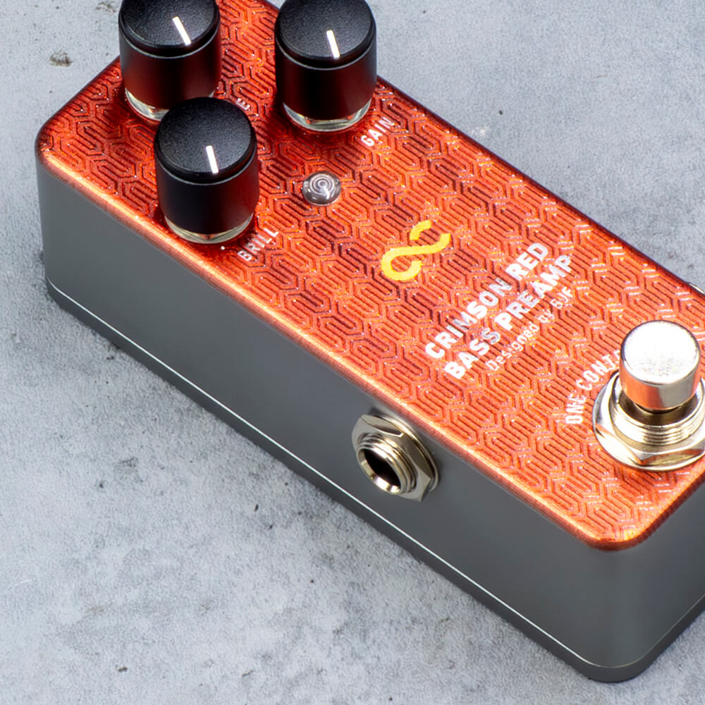 ベース One Control CRIMSON RED BASS PREAMP CRIMSON RED BASS PREAMP (OC-CRBPn) – One Control USA