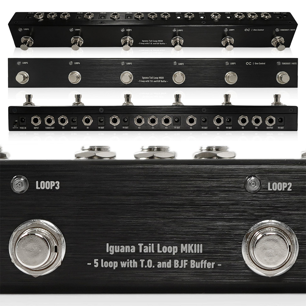 One Control Iguana Tail Loop MKIII - 5 Loop with T.O. and BJF