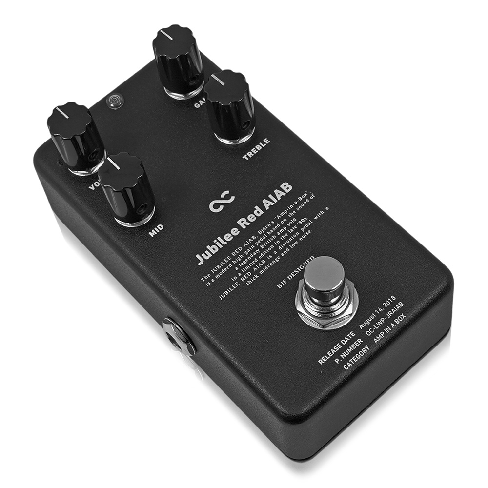 One Control LWP Series Jubilee Red AIAB Solder Free Pedal Kit