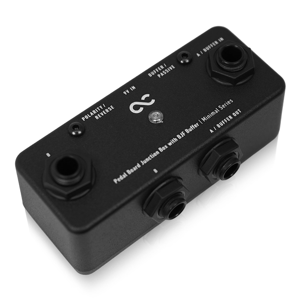 One Control Minimal Series Pedal Board Junction Box with BJF