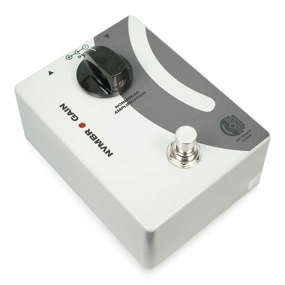 【新品】October Audio/NVMBR Gain 幅広い上質ブースト October Audio NVMBR Gain｜ミュージックランドKEY
