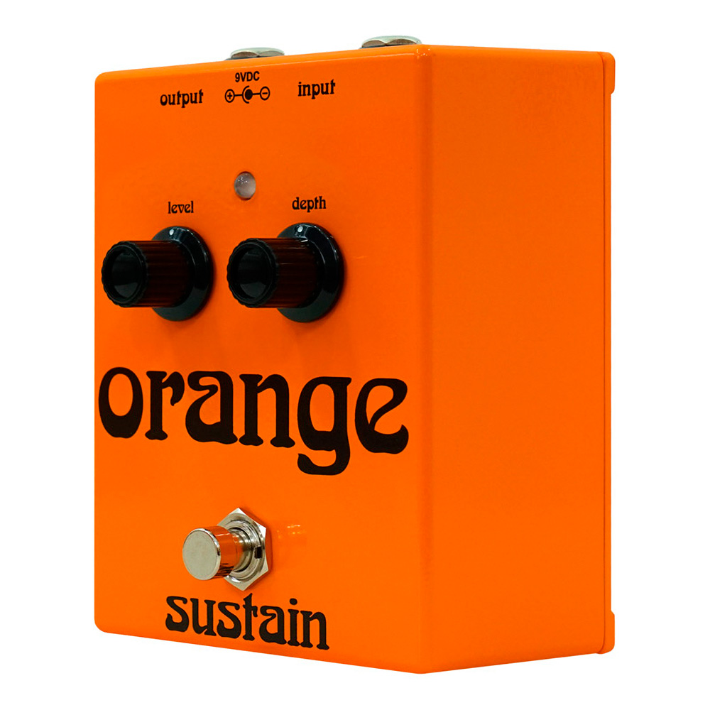 Orange Sustain Pedal イングランド製 コンプレッサー Orange Sustain｜ミュージックランドKEY