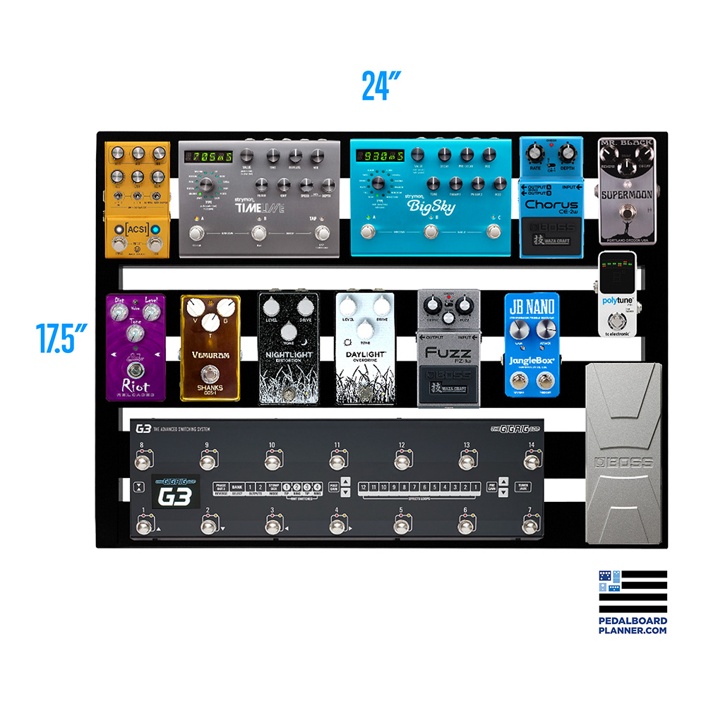 付属品ありPedal Power 2 Plus PedalTrainマウンター付 Pedaltrain XD-24 w/Tour Case [PT-XD24-TC]｜ミュージックランドKEY