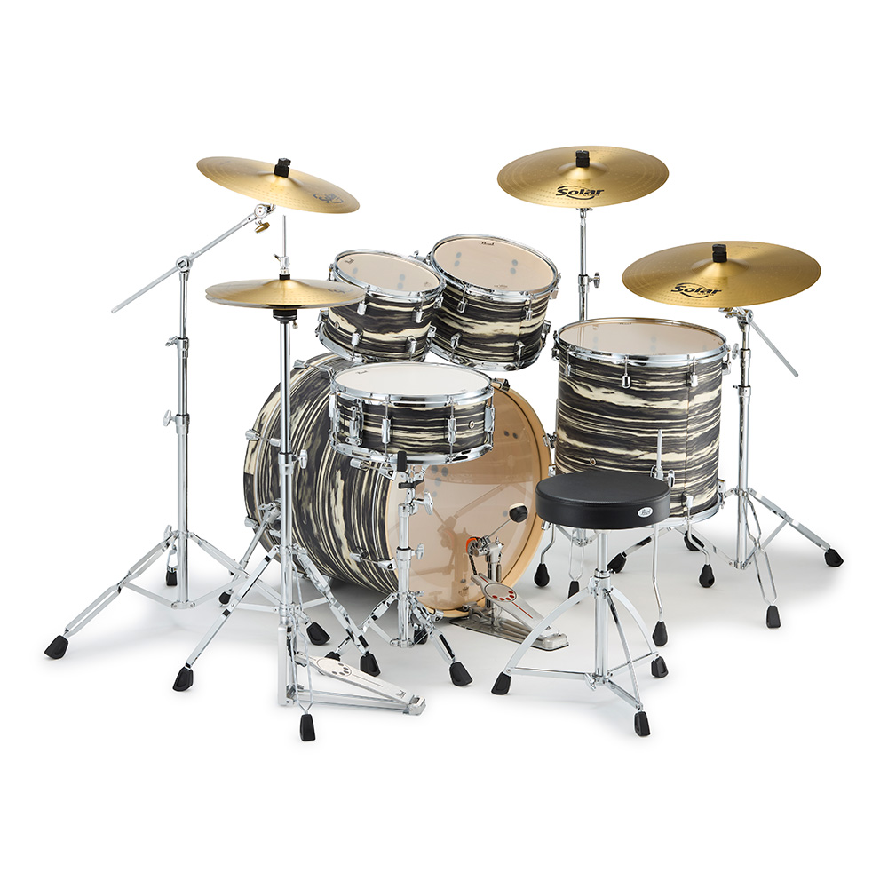 Pearl DECADE MAPLE ARTISAN DMPA825S/C-2CSN #875 Black Stain Marble