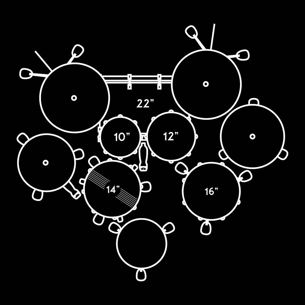 Pearl EXPORT EXX725SN/B-2CS #869 Daphne Blue｜ミュージックランドKEY