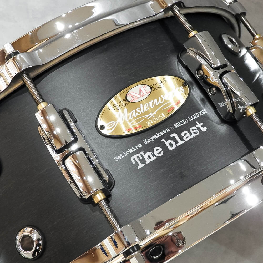 Pearl Seiichiro Hayakawa × MUSIC LAND KEY The blast Masterworks Snare  MWC1460S20 #C6｜ミュージックランドKEY