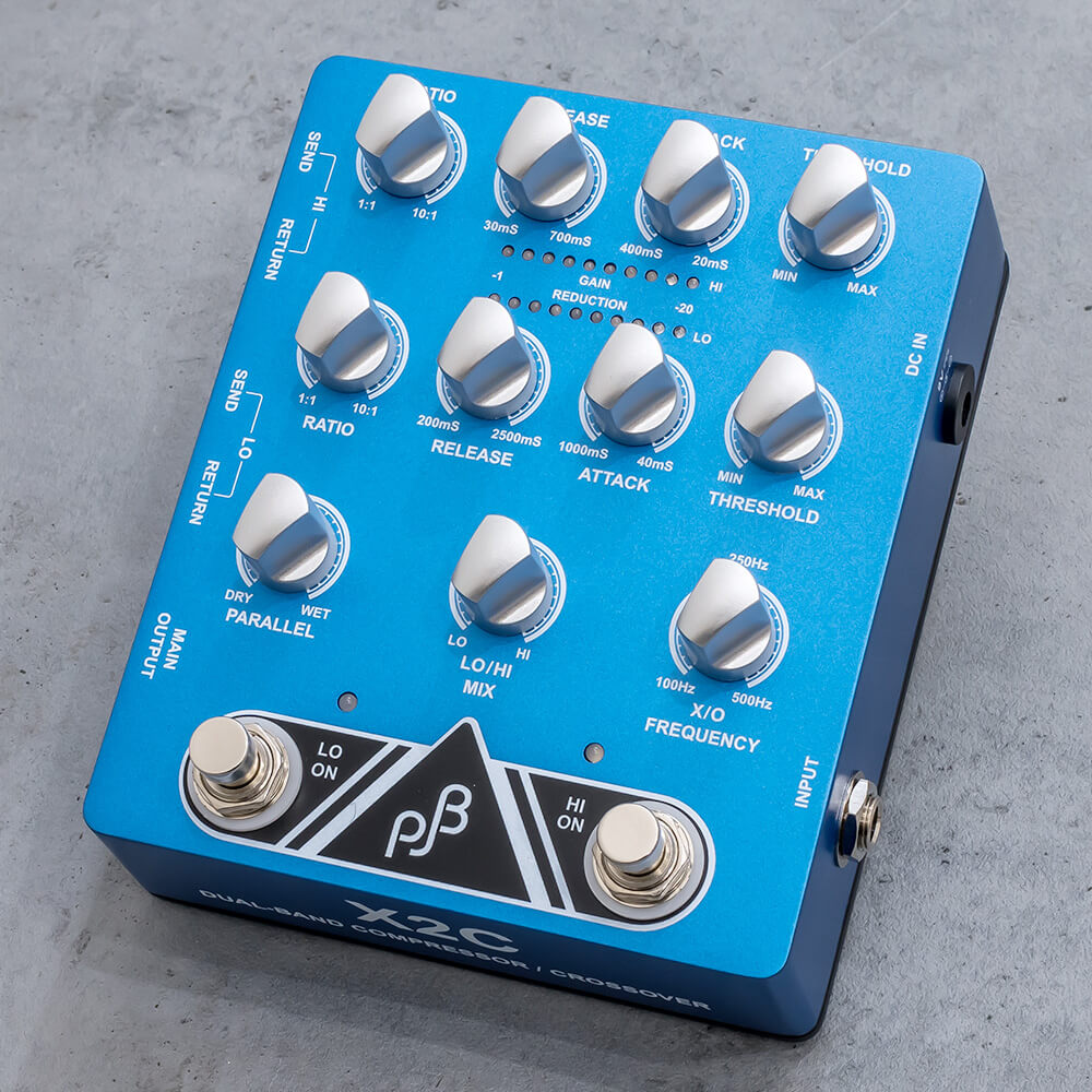 Phil Jones Bass (PJB) X2C [Dual Band Compressor/Crossover]｜ミュージックランドKEY