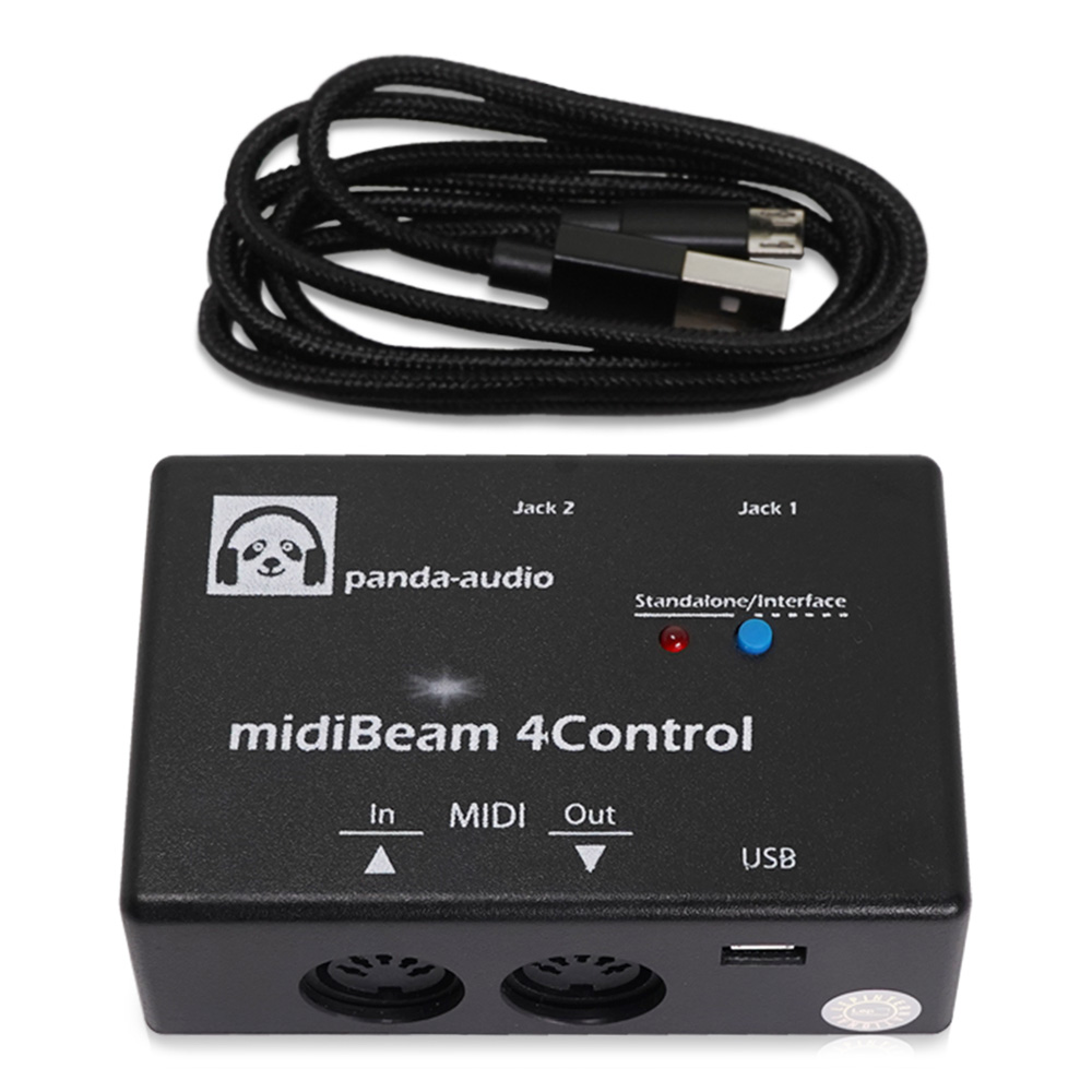 pandaMidi Solutions　midiBeam 4CIインターフェイス pandaMidi Solutions midiBeam 4C｜ミュージックランドKEY
