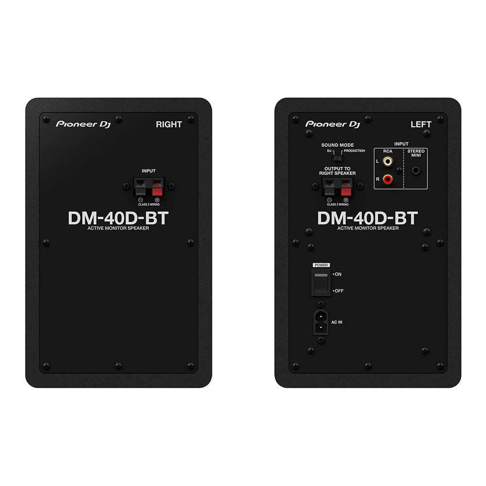 Pioneer DJ DM-40D-BT (Black)｜ミュージックランドKEY